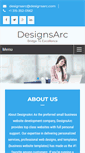 Mobile Screenshot of designsarc.com